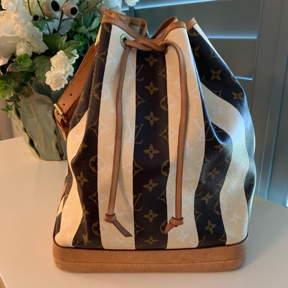 Louis Vuitton Handbags - RARE Louis Vuitton Rayures Noe Handbag